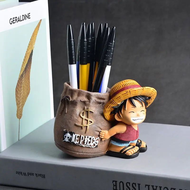 Cute One Piece Luffy Pen Stand