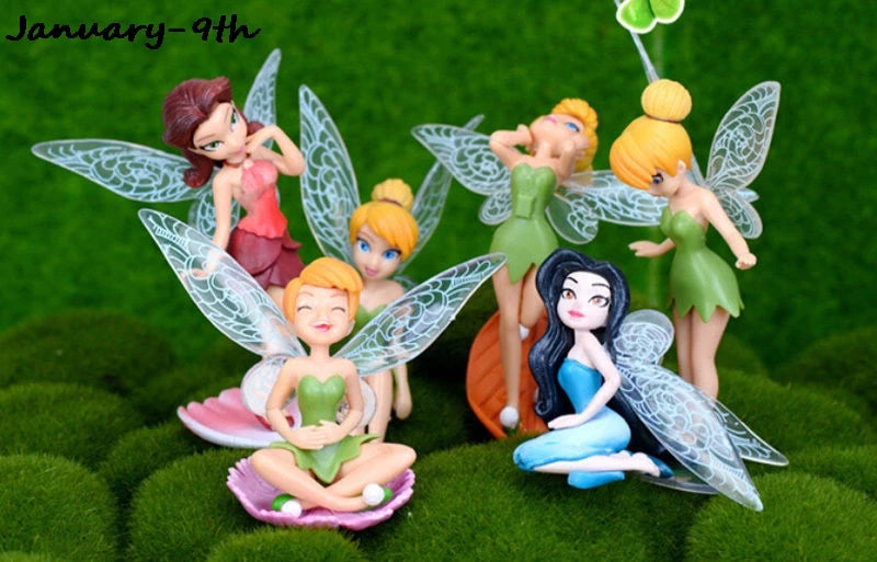 6Pcs Fairy Pixie Garden Decor