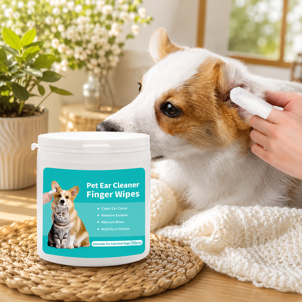 Pets Ear Cleaning Wipes
