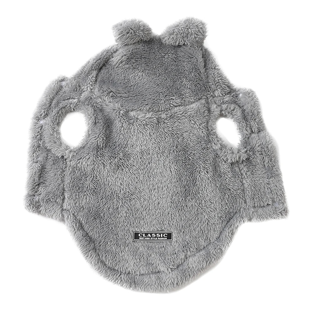 Soft Fleece Pet Cute Hoodie Coat