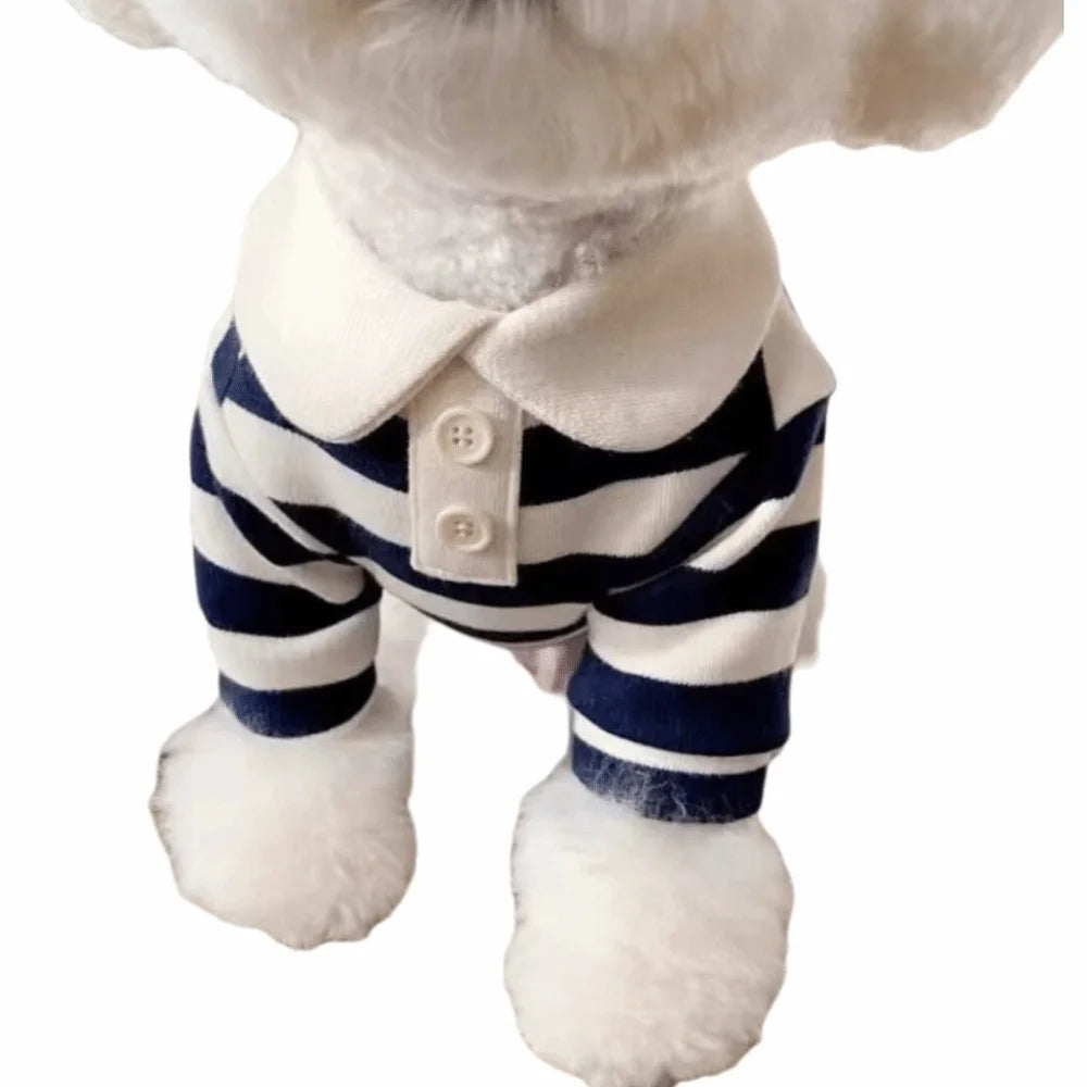 Fashion Collared Style Dog T-Shirt