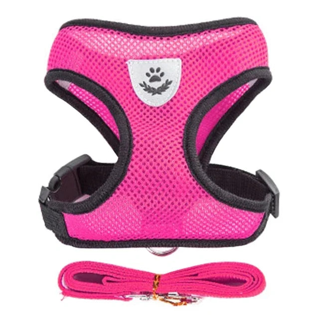 Pets Harness Vest Walking Lead Leash