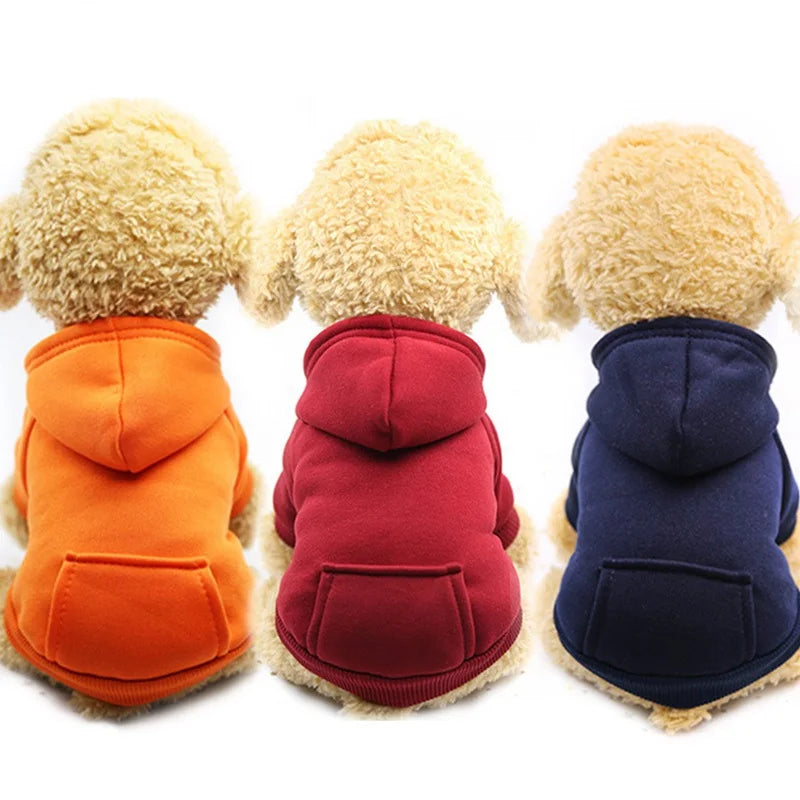 Pet Clothes For Dogs Coat Jackets Cotton Hoodies