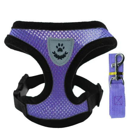 Pets Harness Vest Walking Lead Leash