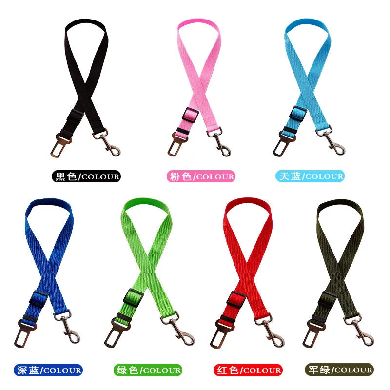 Adjustable  Pet Cat Dog Car Seat Belt