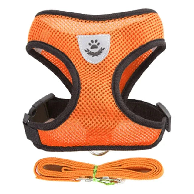 Pets Harness Vest Walking Lead Leash