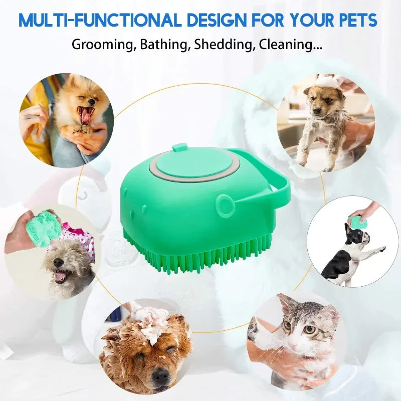 Pets Shampoo Massager Brush