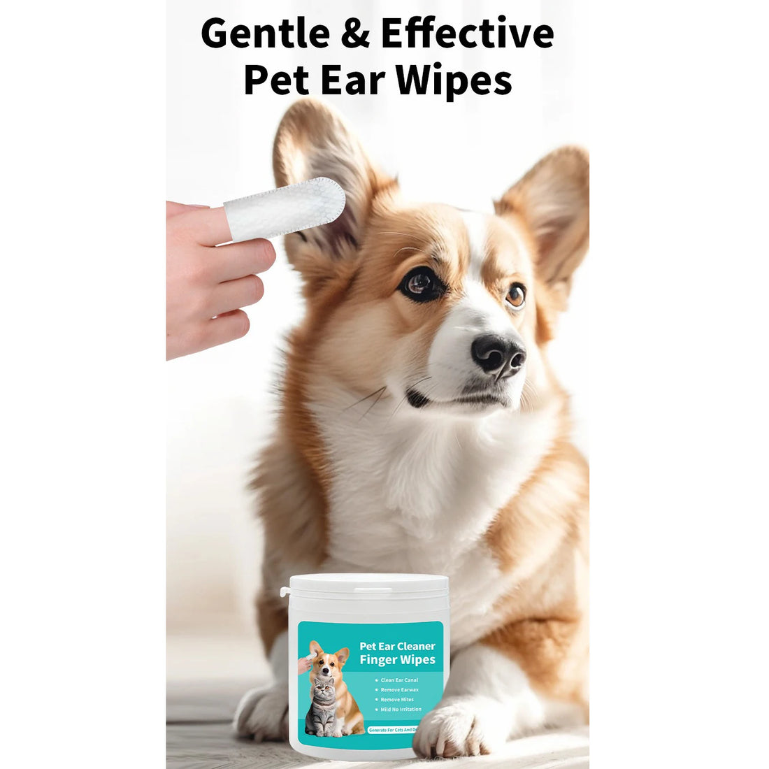 Pets Ear Cleaning Wipes