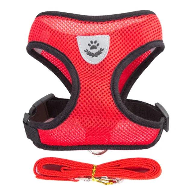 Pets Harness Vest Walking Lead Leash