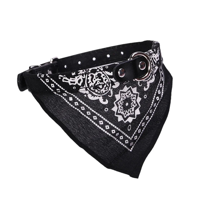 Cat Dog Collar with Scarf