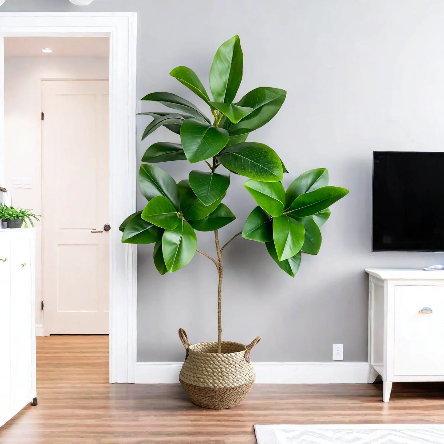 Home Garden Faux Ficus Tree