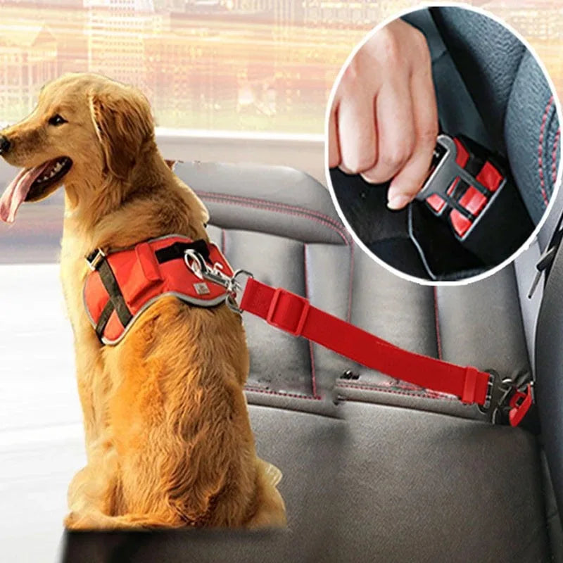 Adjustable  Pet Cat Dog Car Seat Belt