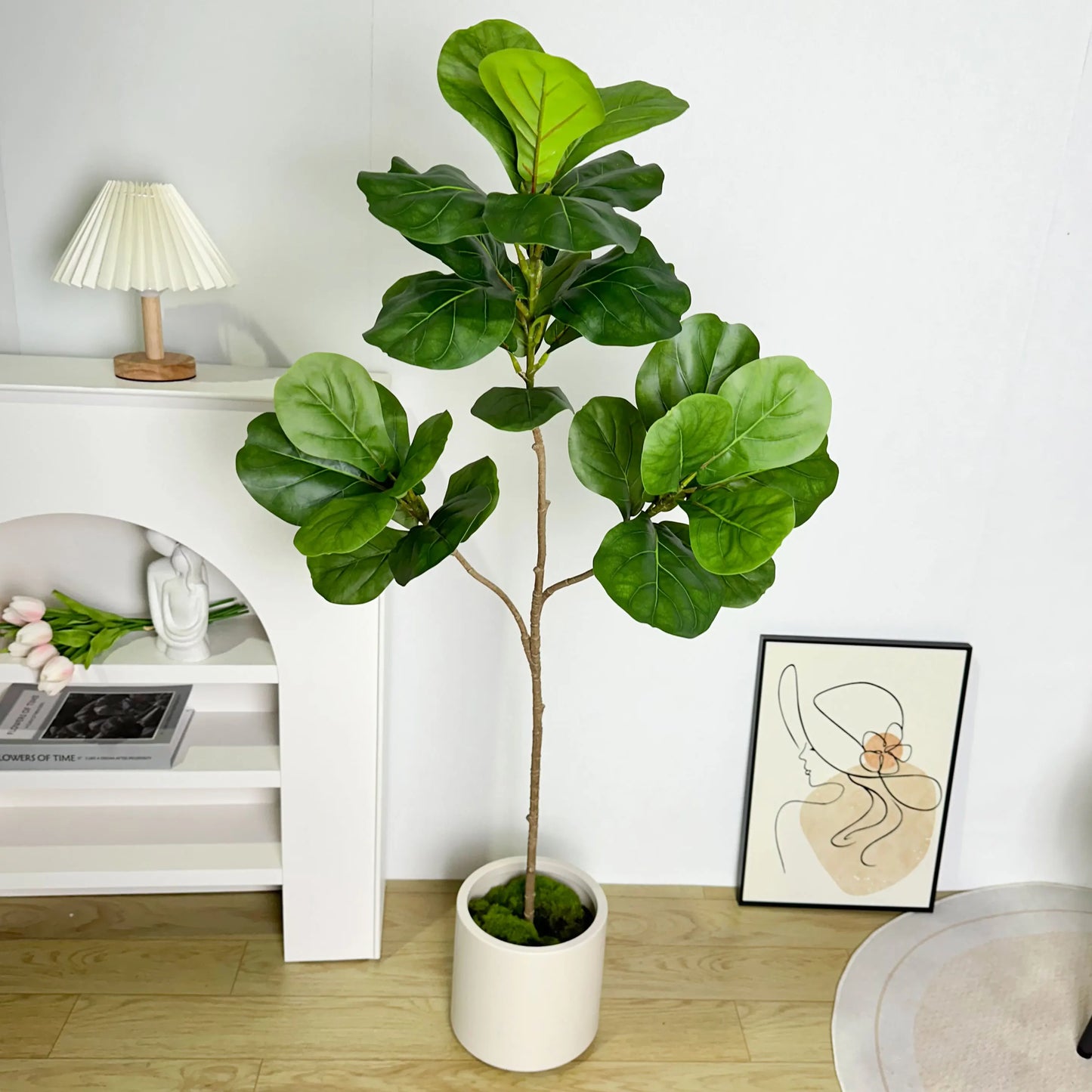 Home Garden Faux Ficus Tree
