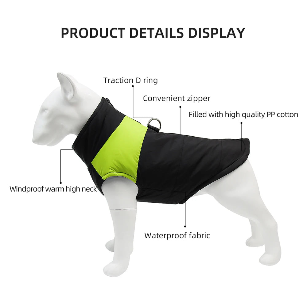 Pet Dog Warm Winter waterproof jackets
