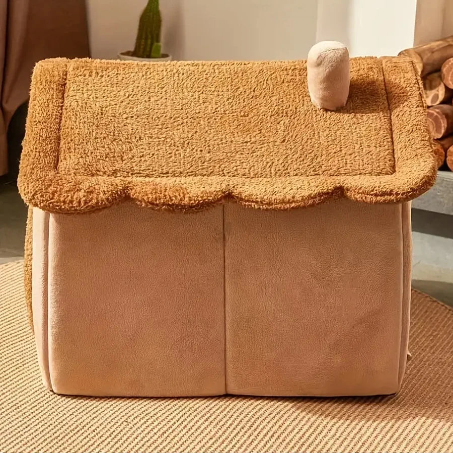 Foldable Pet Removable Washable Cat House