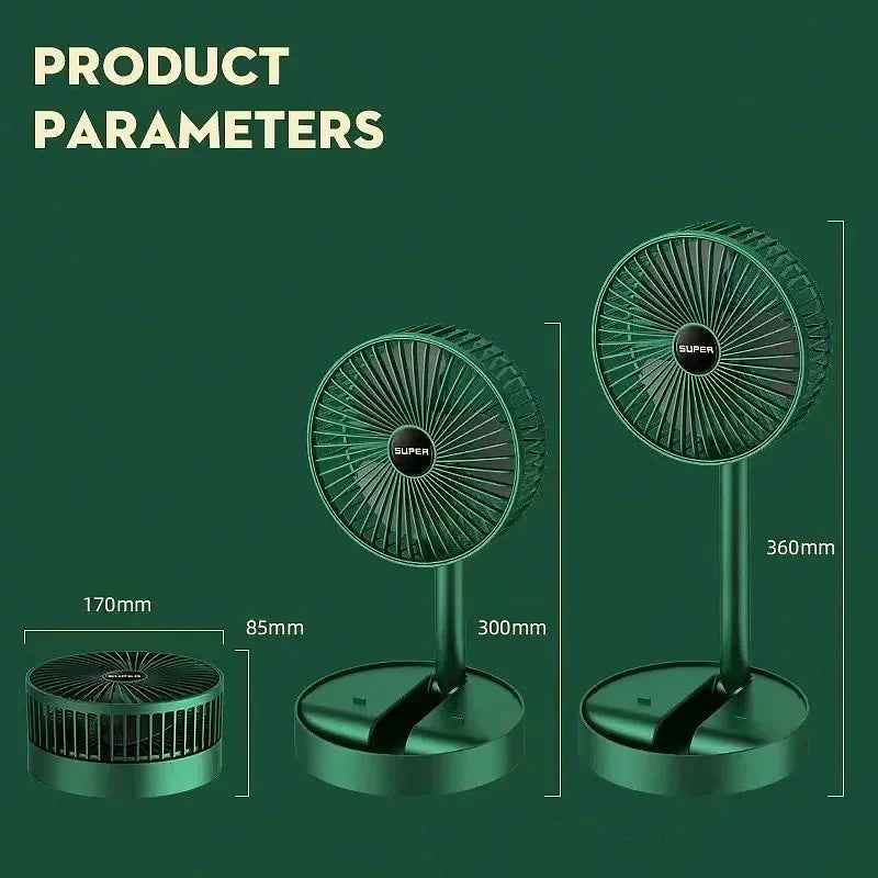 Mini Electric Fan with Standby