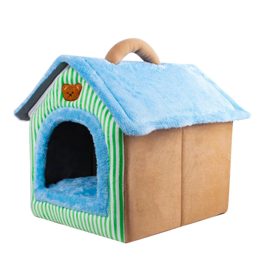 Foldable Pet Removable Washable Cat House