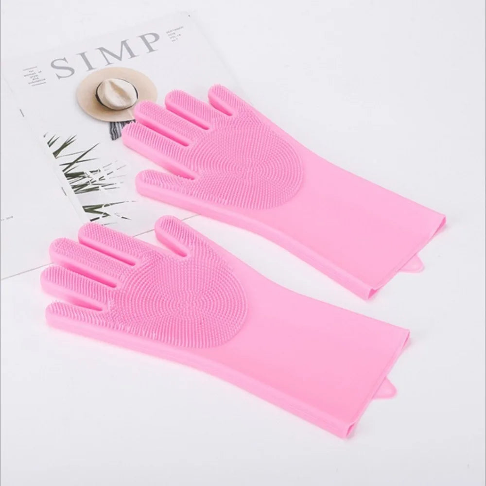 Soft Rubber Pet Bath Brush