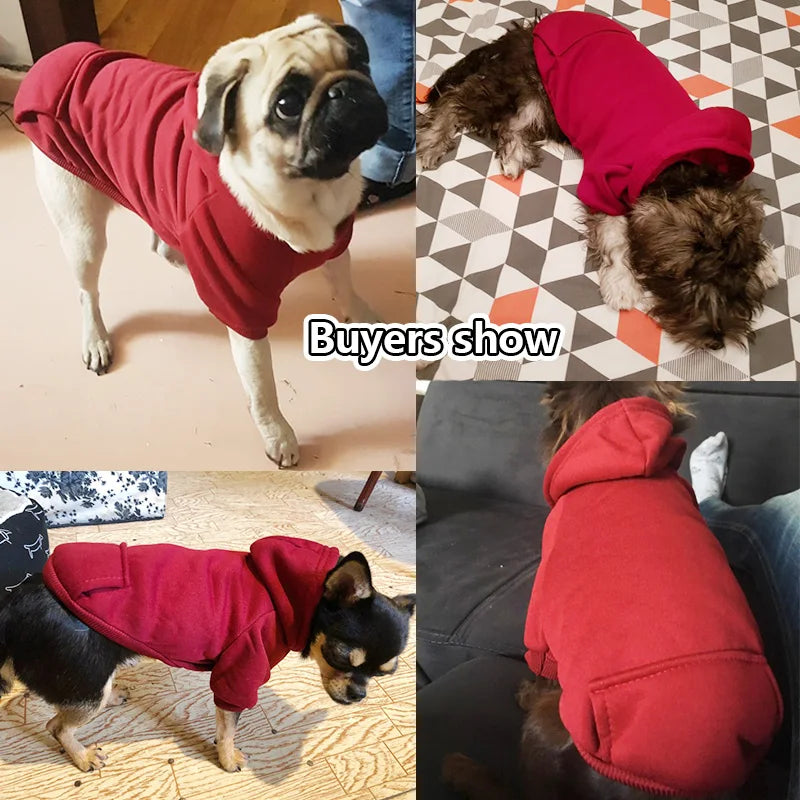 Pet Clothes For Dogs Coat Jackets Cotton Hoodies