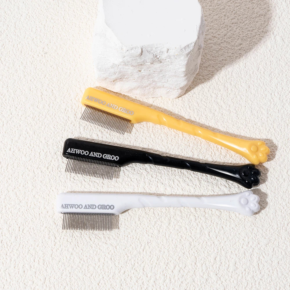 Pet Facial Cleaning Scissors & Comb Set